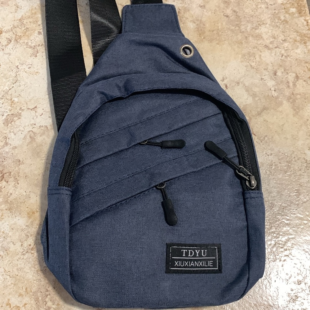 Navy Blue Crossbody Bag